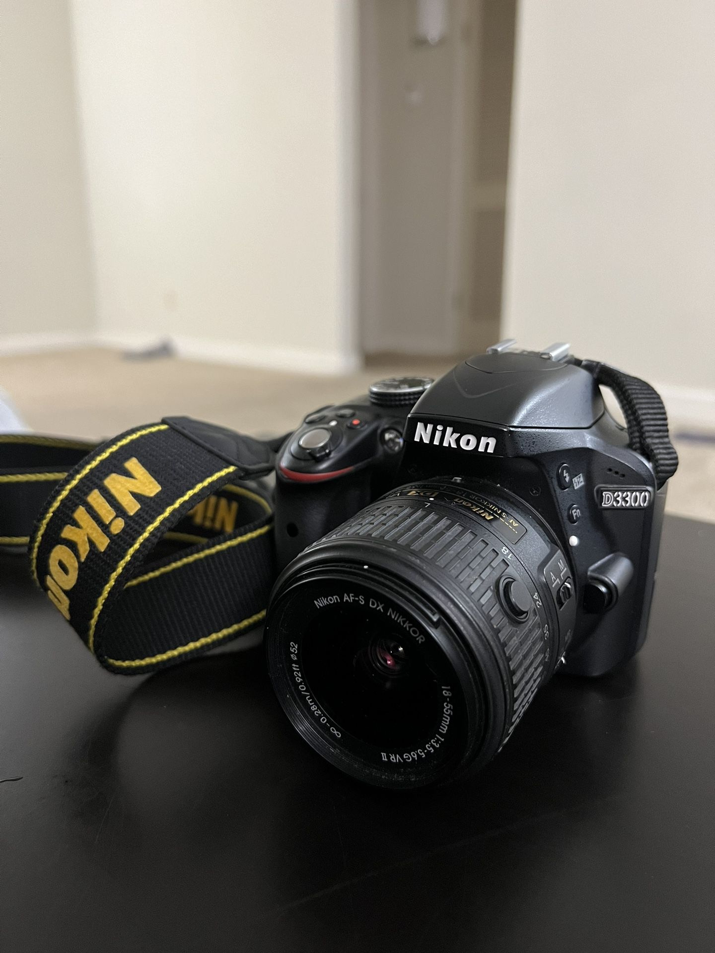 Nikon D3300 Digital SLR with 24.2 Megapixels and 18-55mm Lens Included With Nikon Original Camera Bag