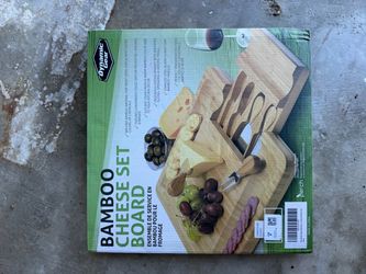 Dynamic Gear Bamboo Cheese Board Set