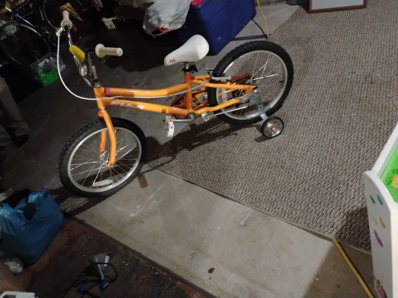 Fuji Girls Bike With Training Wheels