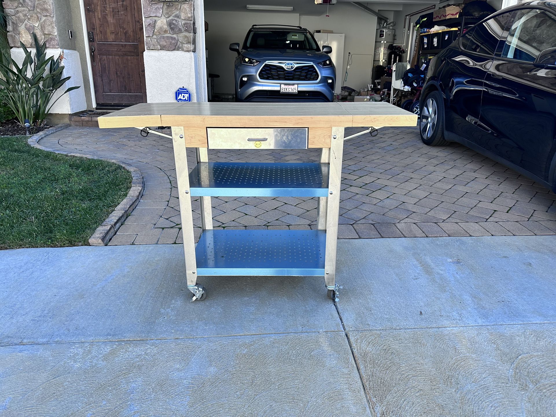 John Boos & Co. Cucina Butcher Block Cart