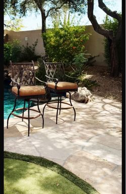 Patio chairs