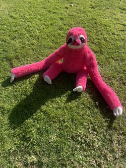 Pink Monkey Stuffed Animal