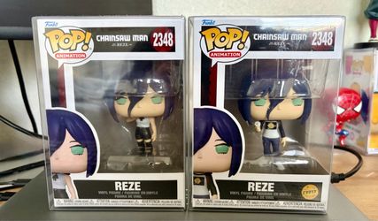 Funko Pop! Animation Chainsaw Man Reze Vinyl Figure Chase Bundle