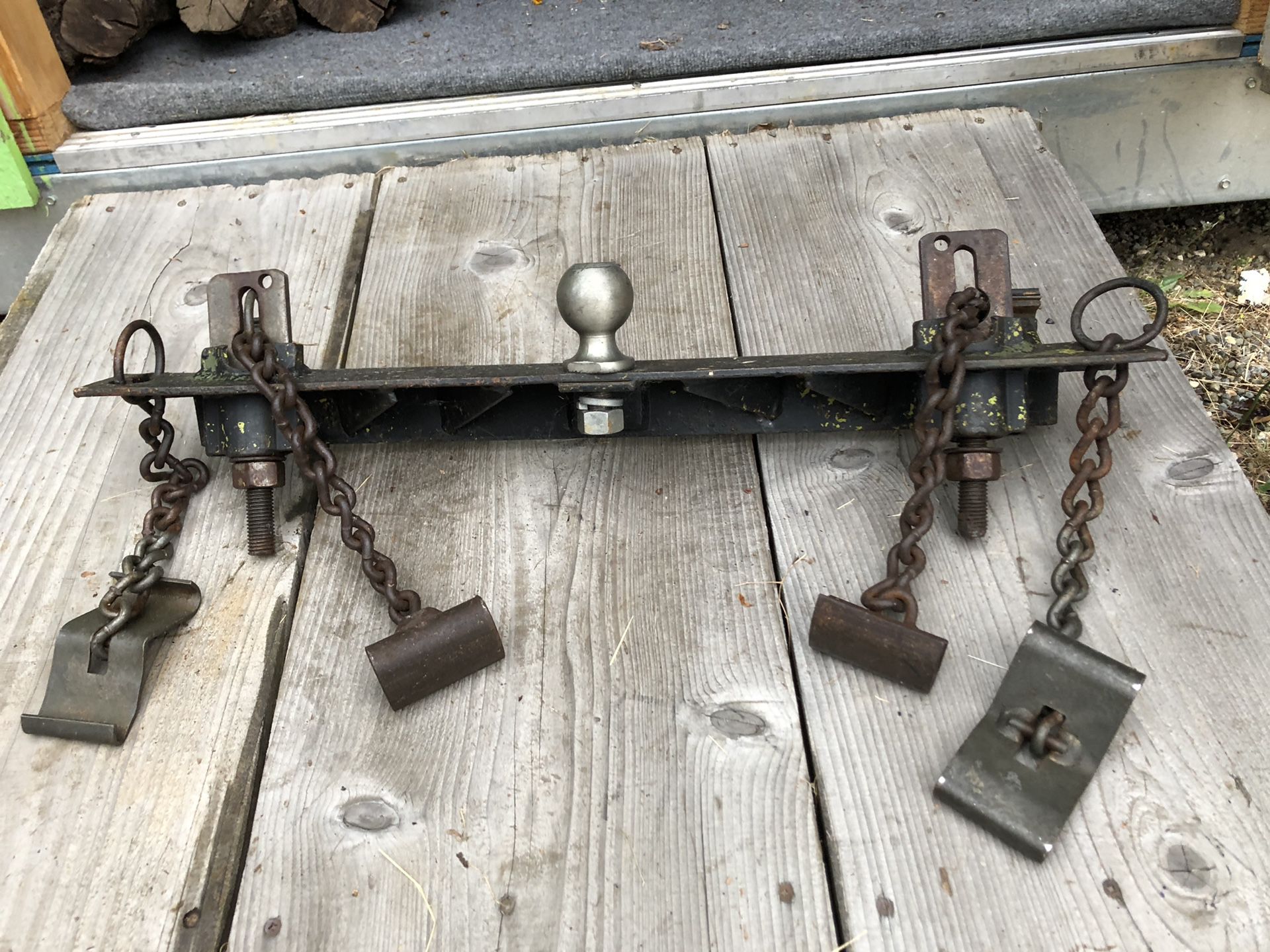 Detachable Clamp-On Trailer Hitch