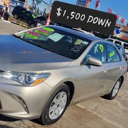 2016 TOYOTA CAMRY TIRES SO NEW 