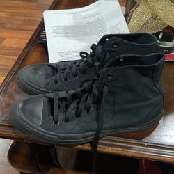 Black Converse Size 7 Men
