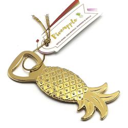 Gold Pineapple Bottle Opener 