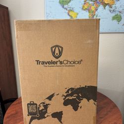 Travelers Choice Luggage Set Blue 