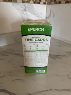 UPunch Time Cards 300