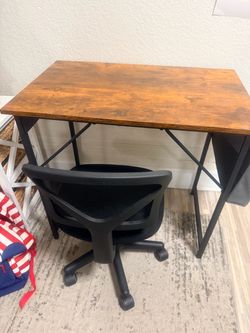 Desk and Chair