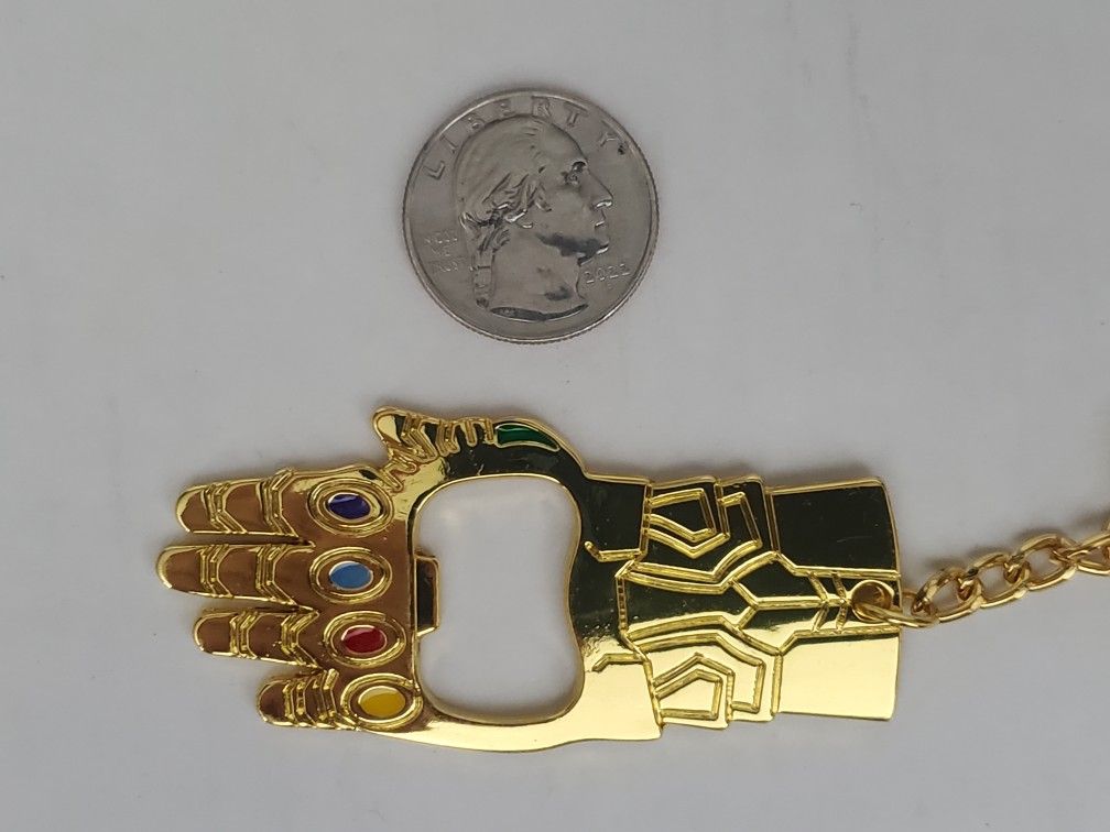 Epic Goods Thanos Infinity Gauntlet Keychain Bottle Opener