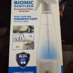  Bionic Sanitizer Bottles 