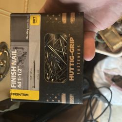 Finish Nails Unopened 