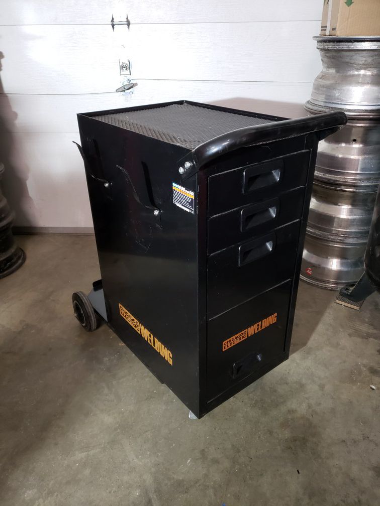 Chicago Electric Welding Cart / Cabinet - Great Shape
