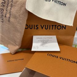 Louis  Vuitton Empty Box & Bag 