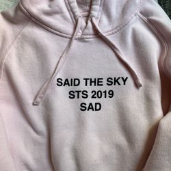 Pink Said The Sky 2019 Hoodie 