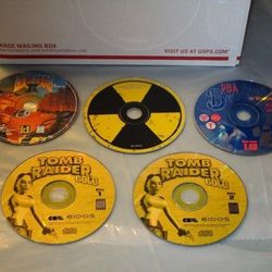 VARIOUS ASSORTED RARE LIKE NEW PC/CPU Games