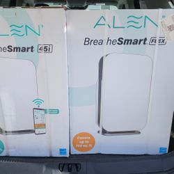 BreatheSmart 45i Pure 4 -Speed lonic White HEPA Air Purifier ENERGY STAR Certified (Covers: 1600-sq ft )