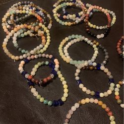 Real Gemstones Bracelets 