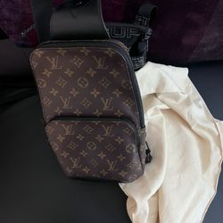 Louis Vuitton Cross Bag Monogram Print 