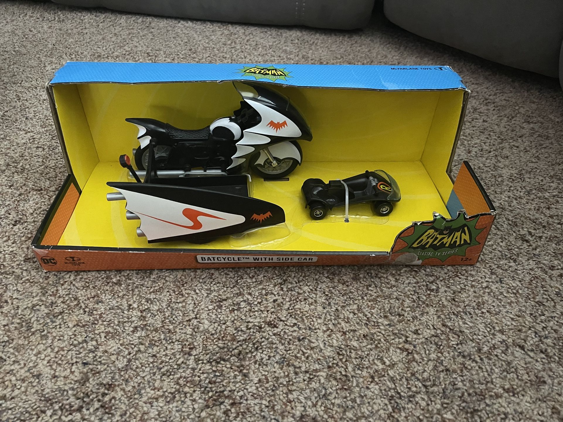 Batman Batcycle with Side Car