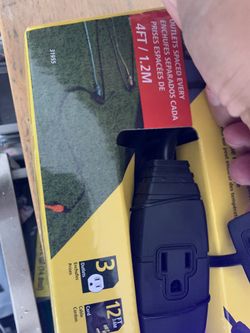 Stanley strip cord with 3 socket