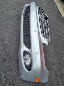 2006-2009 mercedes cls550 front bumper (silver)