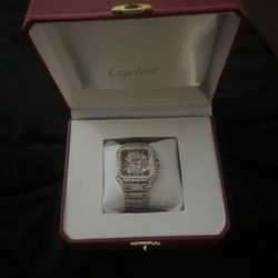 Moissanite Cartier Watch