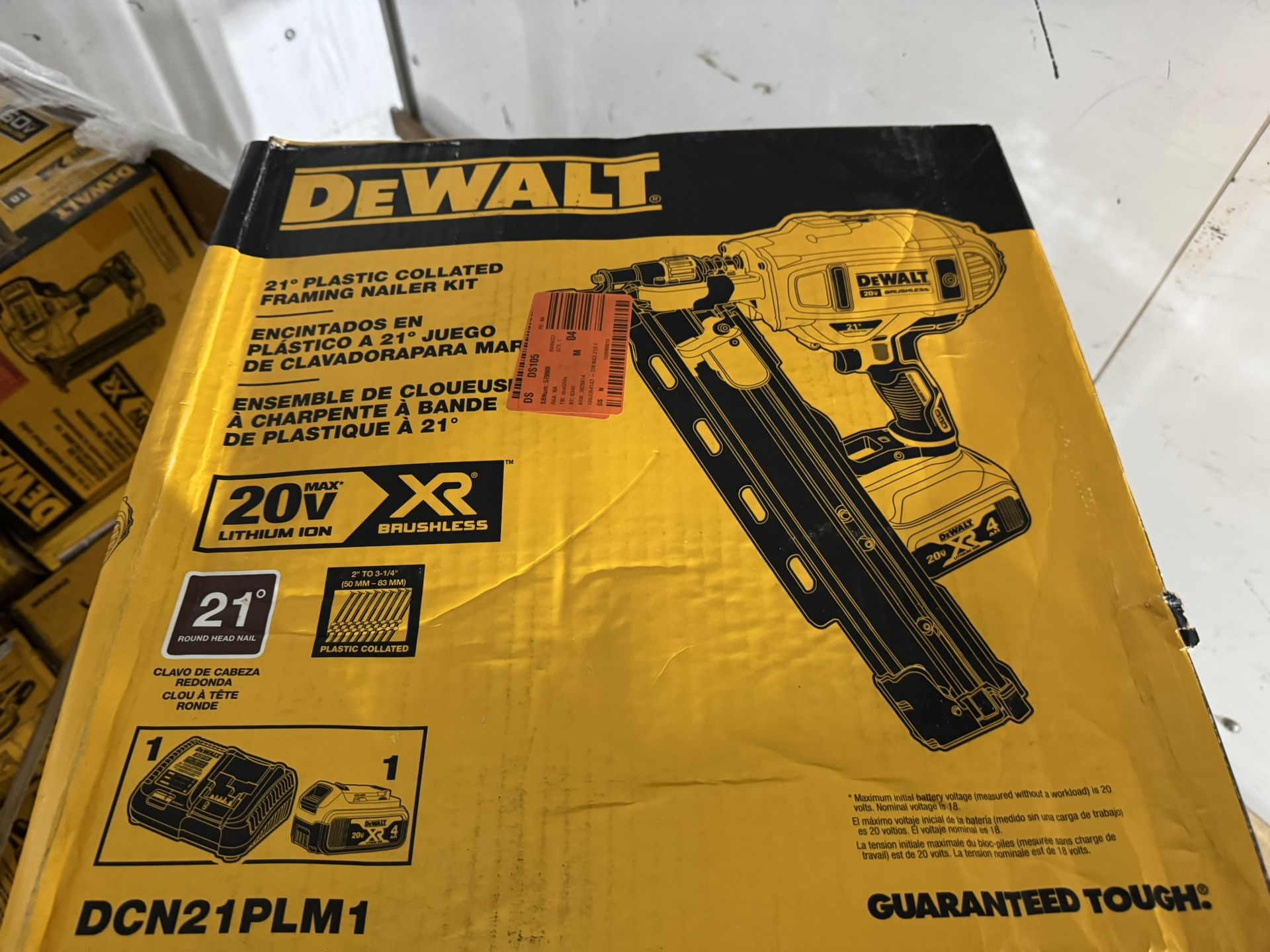 Dewalt Plastic Collated Framing Xr Kit