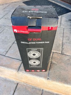Dr.prepare oscillating fan