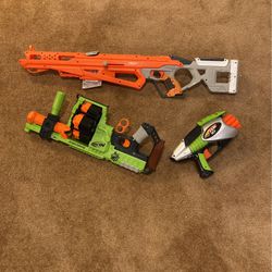 Nerf Guns ($10 Each Or 3 For $20)