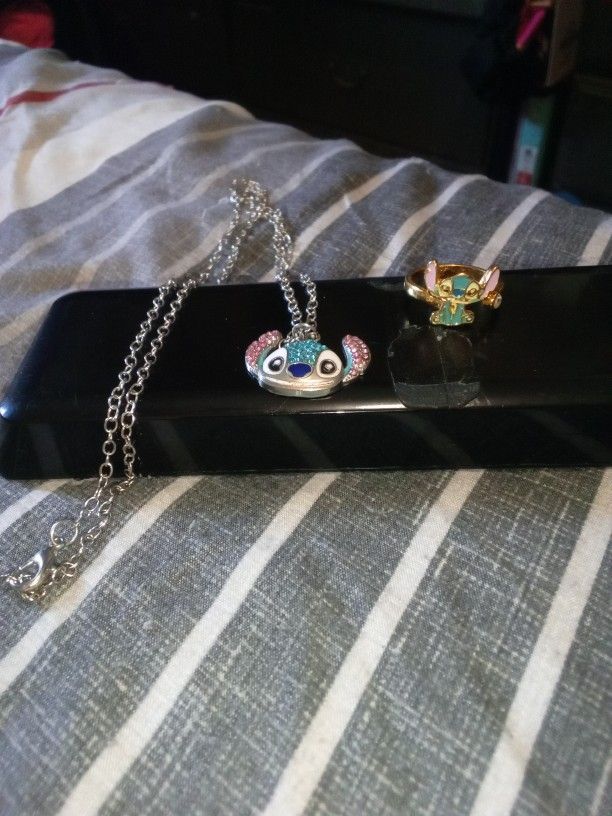Stitch Ring & Necklace