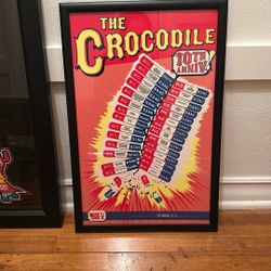 The Crocodile 10th Anniversary Poster