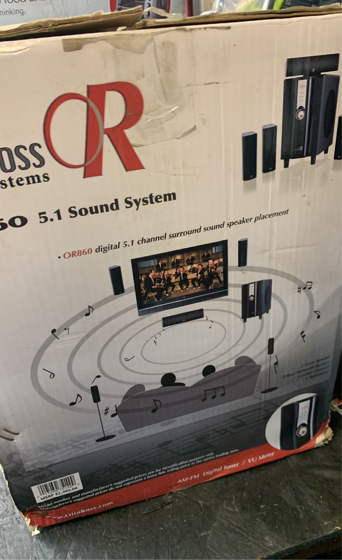 Olin Ross Sound Systems/860 Speaker System