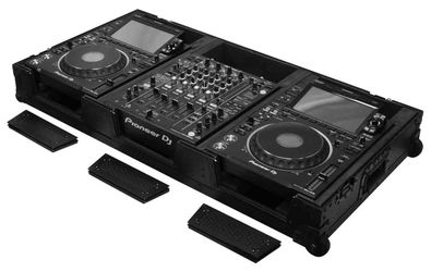 Odyssey 810158 Industrial Board DJ Case for 12" DJ Mixers & 2 CDJ-3000's