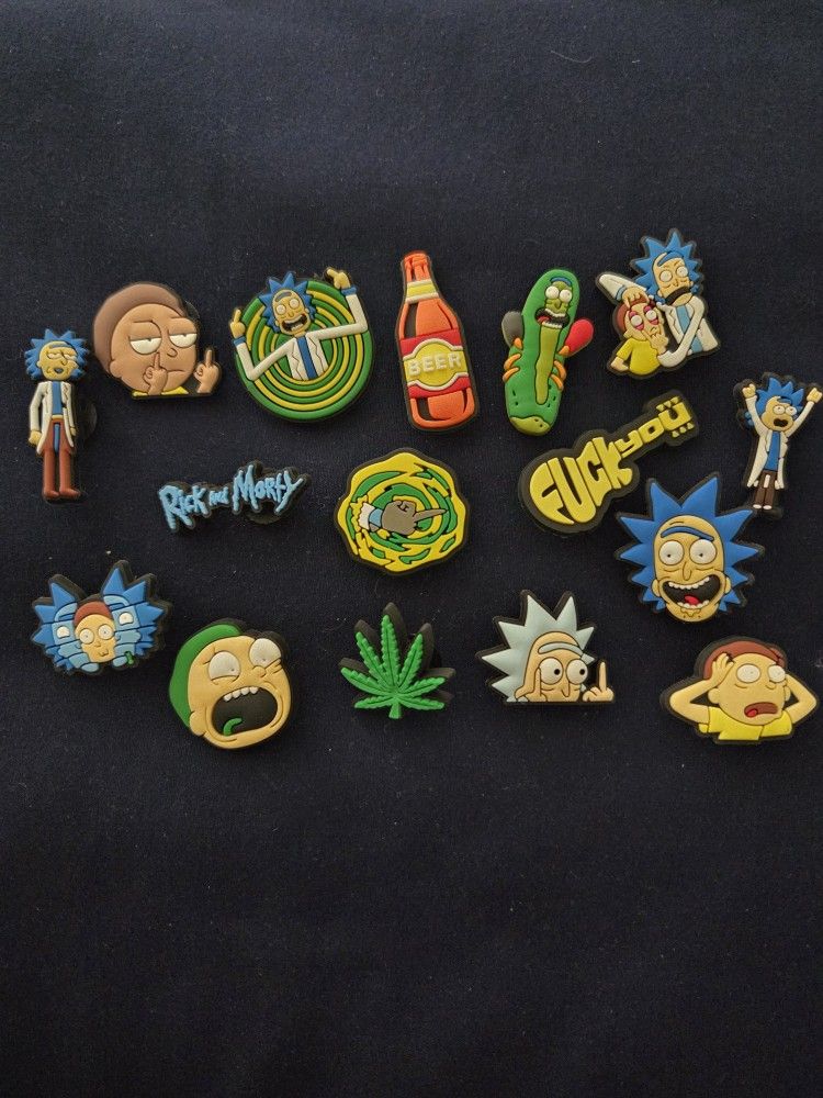 Rick And Morty Jibbitz Charms