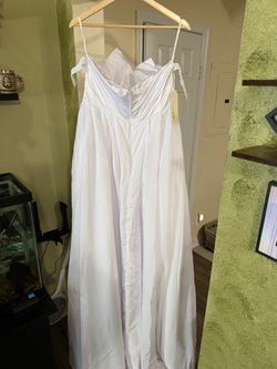 2 New White Wedding Dresses – Size 14 – Never Worn
