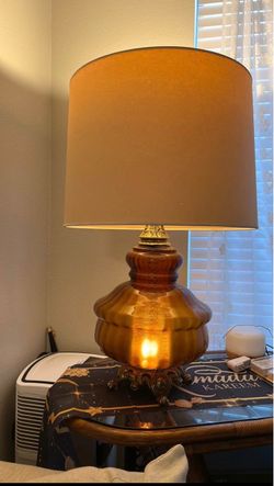 Antique Glass lamp