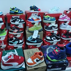 Toddler Jordans, Nikes And New Balances