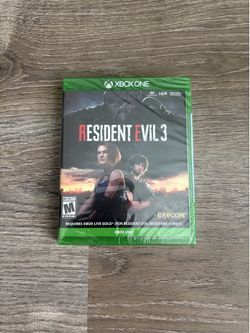 Sealed Resident Evil 3 Xbox One