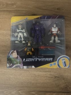 Disney & Pixar Lightyear Imaginext Buzz Lightyear Mission Multipack 6-Piece Figure Set