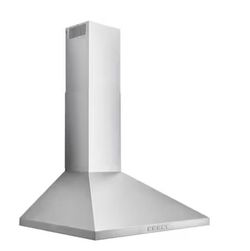 30 in. Convertible Wall Mount Pyramidal Chimney Range Hood