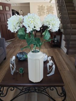 16" Hearth &  Hand Ceramic Vase