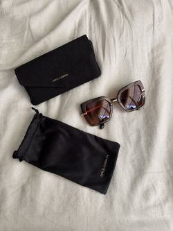 Dolce & Gabbana DG4373 Designer Sunglasses – Original w/ Case & Pouch