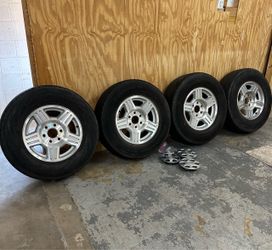 Chevy 6 Lug OEM Wheels and Tires