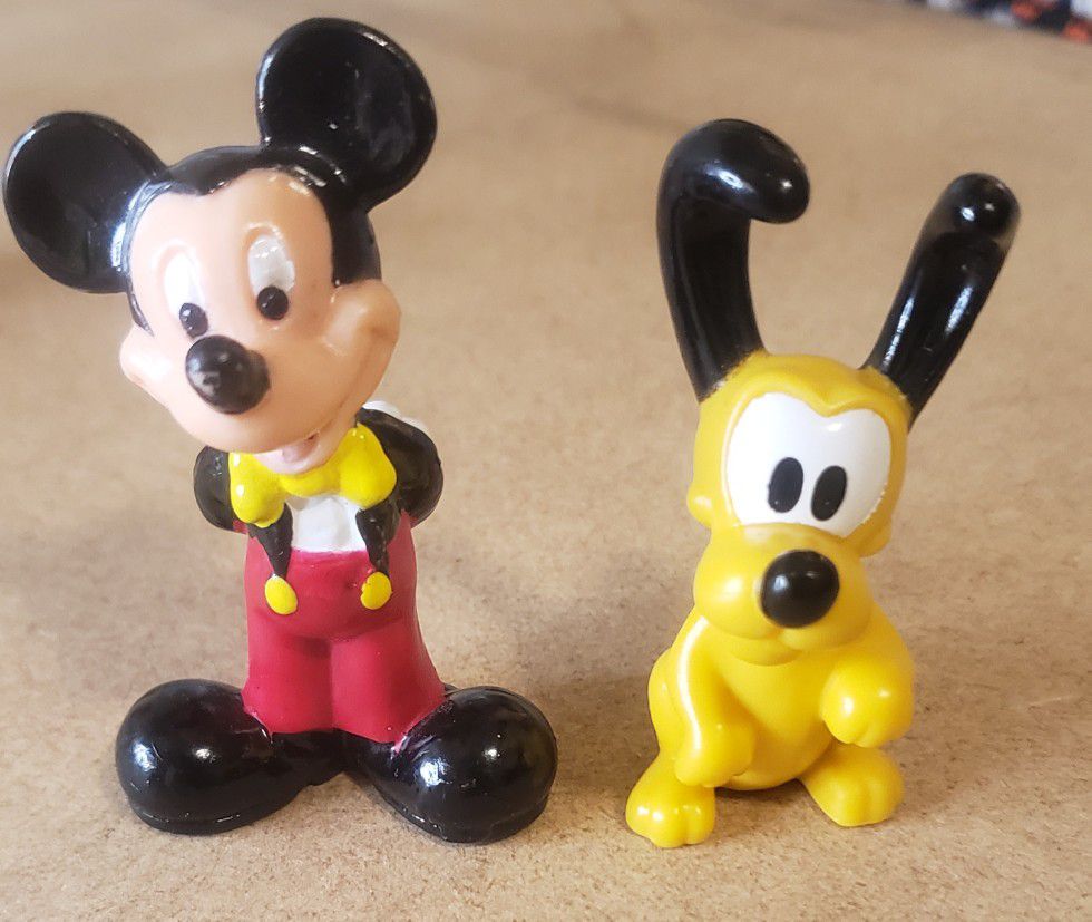 Vintage Mickey & Pluto Set