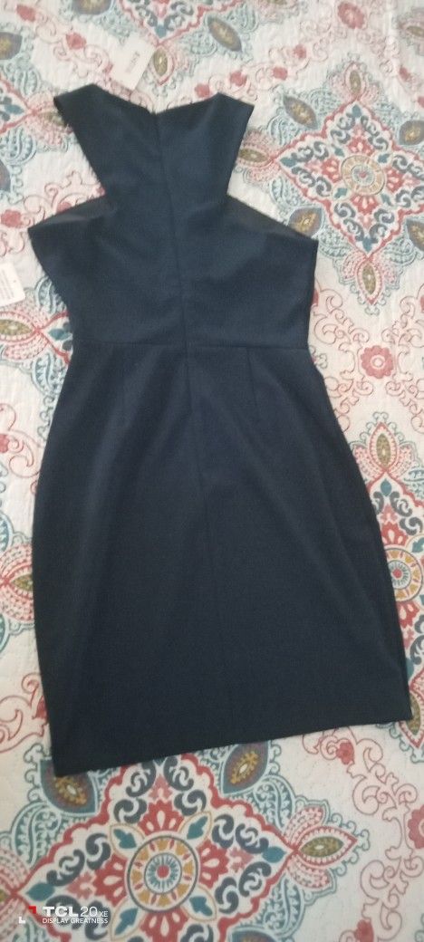 JustFab Women's Small Royal Blue Jersey Dress