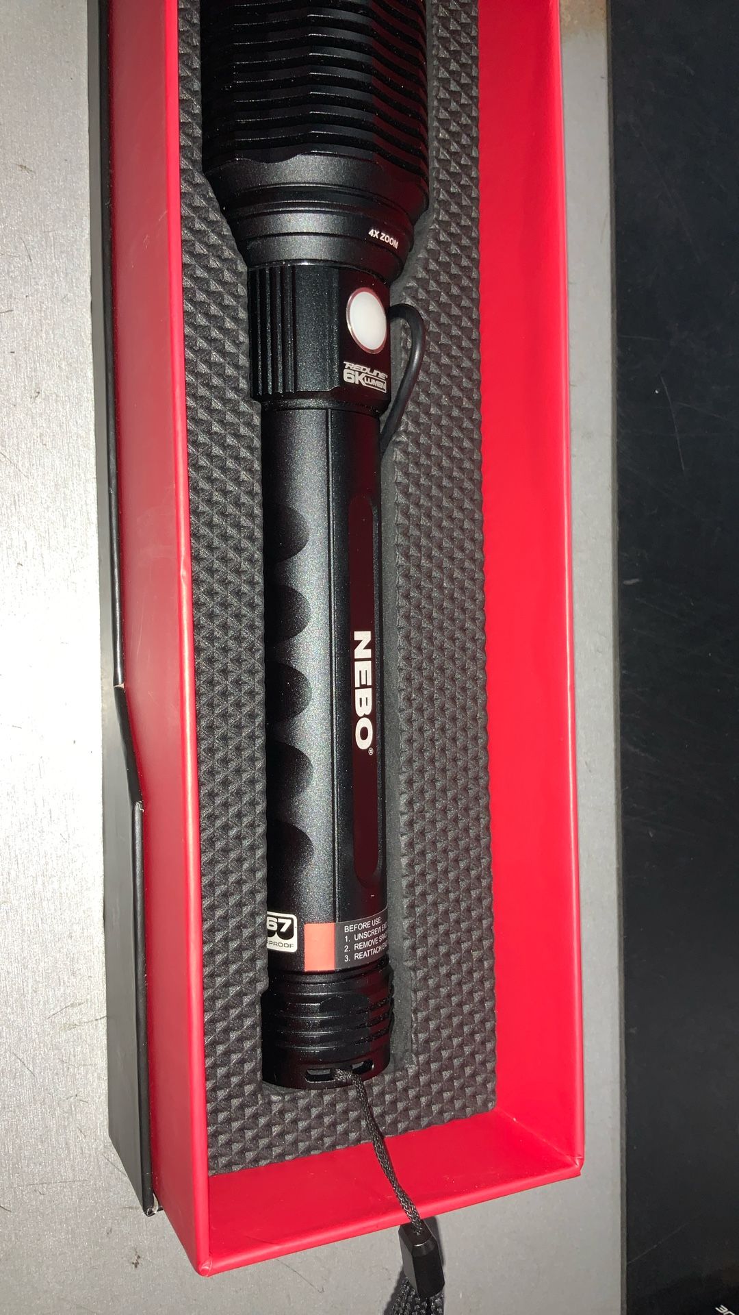 Nebo 6k Lumen Redline