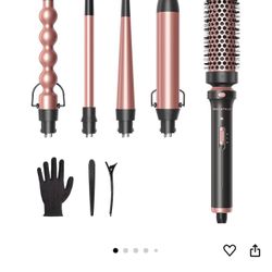 Wavytalk 5 In One Hair Wand With Hair Accessories 