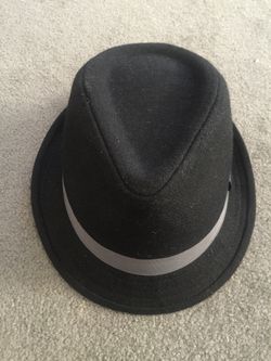 Black wool hat